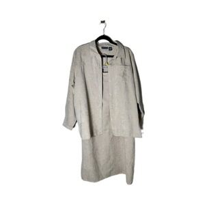 Relativity Cream Blazer and Skirt Set